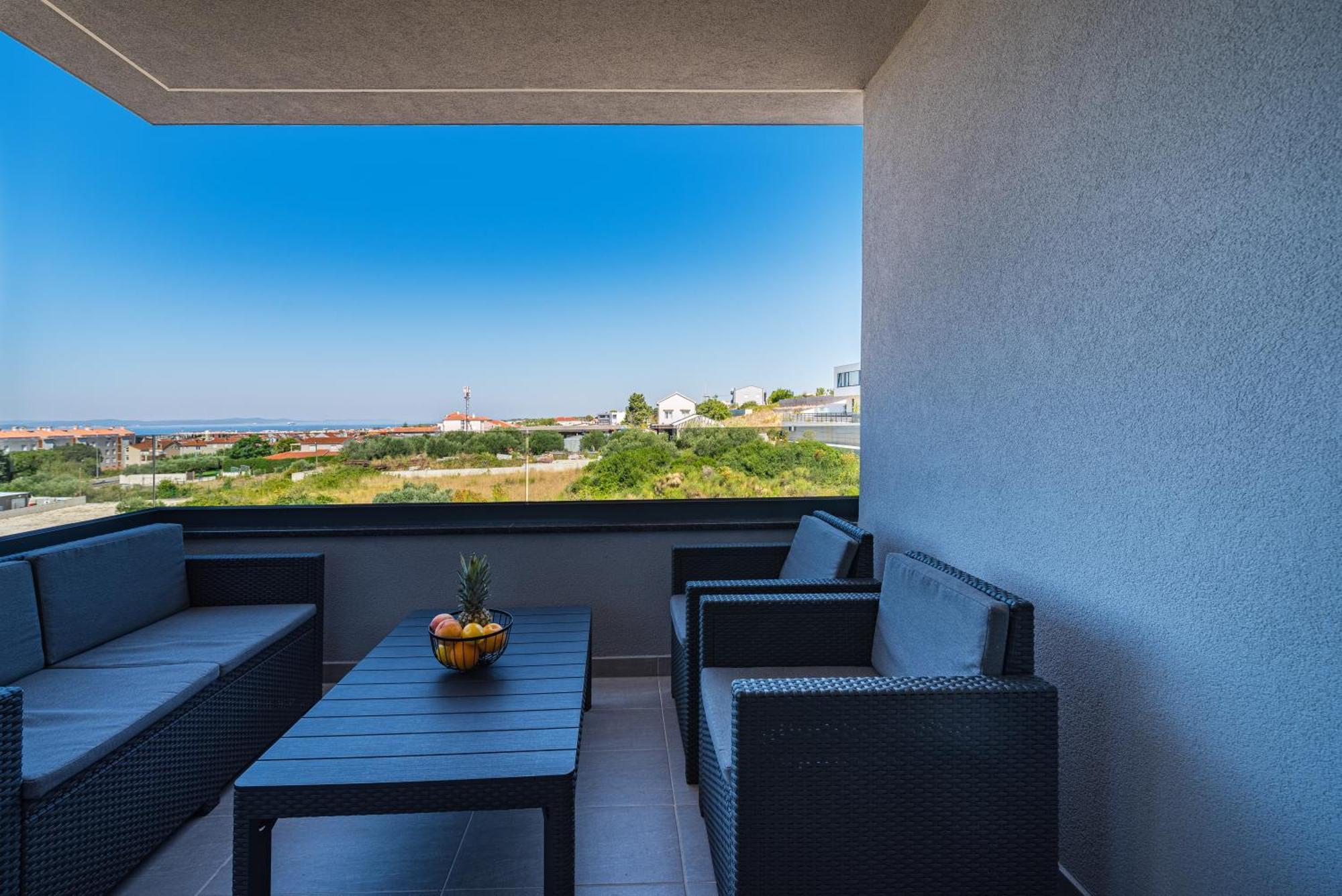 Skyline Luxe Apartment Zadar Exterior foto