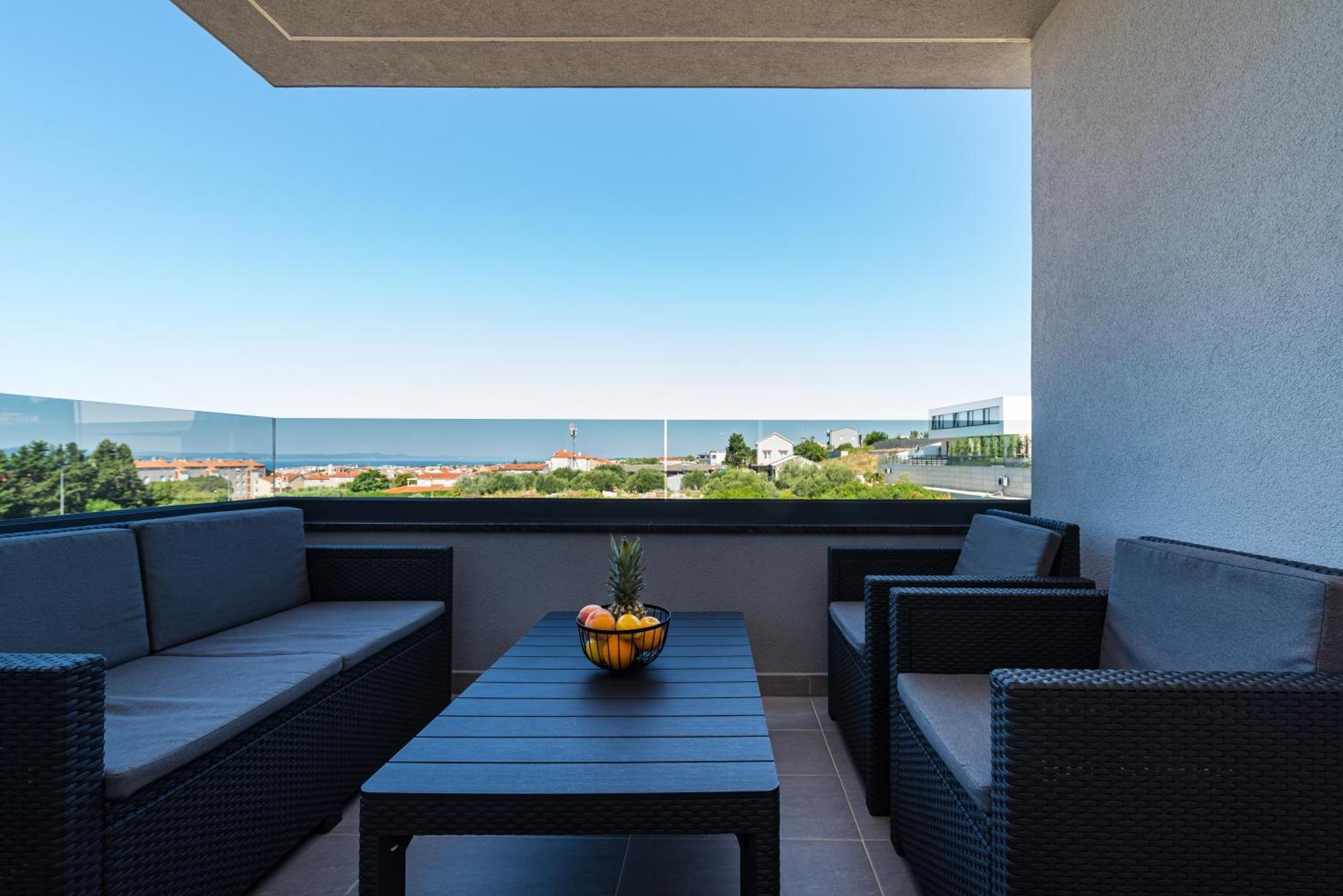 Skyline Luxe Apartment Zadar Exterior foto